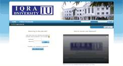 Desktop Screenshot of iulms.edu.pk